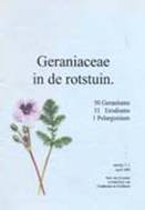 Geraniaceae in de rotstuin - Rein ten Klooster (2000)